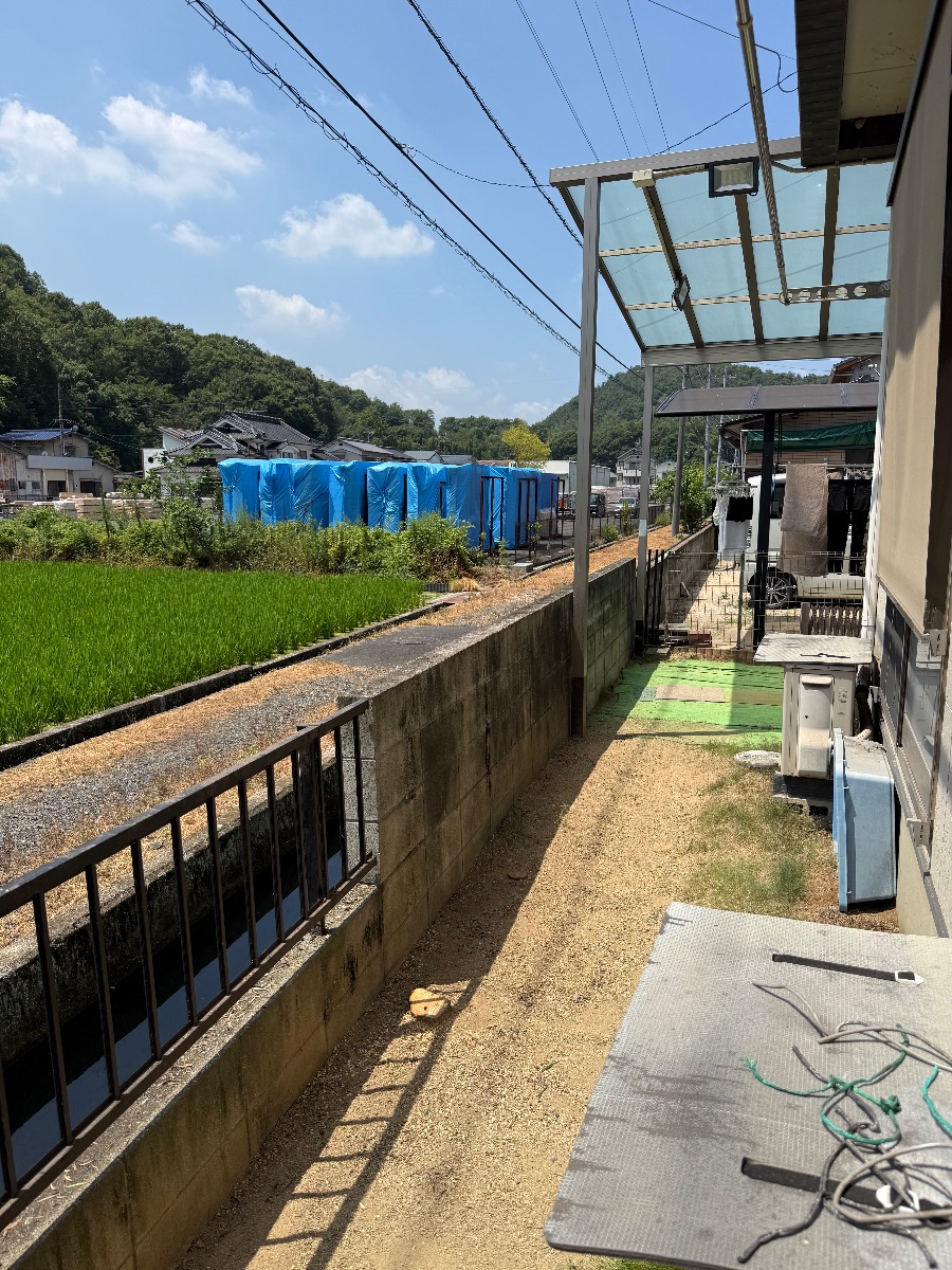 井原市 庭木の伐採 作業後の様子 便利屋あんばい